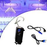 Maxbell Stage Power Drop Machine Stage Screen 100W DJ Dmx Power Drop Machine UK Plug