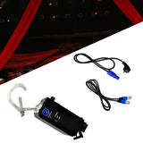 Maxbell Stage Power Drop Machine Stage Screen 100W DJ Dmx Power Drop Machine UK Plug