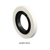 Maxbell 40 Pieces Currency Straps for 20mm Banknote Binding Machines White for Bank 80m
