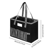 Maxbell Folder Storage Bag Modern Desktop File Organizer Box for Home Desktop Office