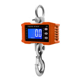 Maxbell Hanging Scale Construction Household Garage Hunting Site Digital Crane Scale Orange 1000kg