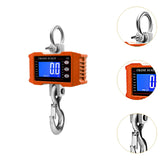 Maxbell Hanging Scale Construction Household Garage Hunting Site Digital Crane Scale Orange 1000kg