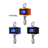 Maxbell Hanging Scale Construction Household Garage Hunting Site Digital Crane Scale Orange 1000kg
