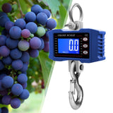 Maxbell Hanging Scale Construction Household Garage Hunting Site Digital Crane Scale Blue 1000kg