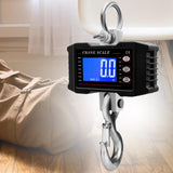 Maxbell Hanging Scale Construction Household Garage Hunting Site Digital Crane Scale Black 1000kg