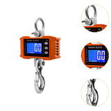Maxbell Hanging Scale Construction Household Garage Hunting Site Digital Crane Scale Orange 500kg