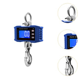 Maxbell Hanging Scale Construction Household Garage Hunting Site Digital Crane Scale Blue 500kg