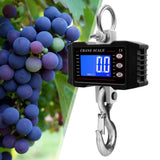 Maxbell Hanging Scale Construction Household Garage Hunting Site Digital Crane Scale Black 500kg