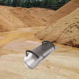 Maxbell Sand Shovel Efficiency Rivet Fixed Handle Heavy Duty for Grains Garden Beach 69cmx23cm