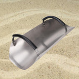Maxbell Sand Shovel Efficiency Rivet Fixed Handle Heavy Duty for Grains Garden Beach 69cmx23cm