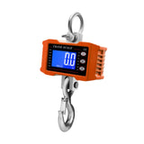 Maxbell Hanging Scale Hold/Unit/tare/Zero Luggage Scale Handheld Digital Crane Scale Orange 1500KG