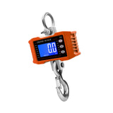 Maxbell Hanging Scale Hold/Unit/tare/Zero Luggage Scale Handheld Digital Crane Scale Orange 1500KG