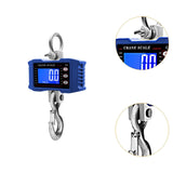 Maxbell Hanging Scale Hold/Unit/tare/Zero Luggage Scale Handheld Digital Crane Scale Blue 1500KG