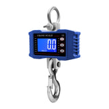 Maxbell Hanging Scale Hold/Unit/tare/Zero Luggage Scale Handheld Digital Crane Scale Blue 1500KG