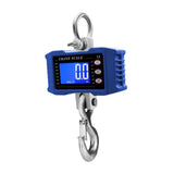 Maxbell Hanging Scale Hold/Unit/tare/Zero Luggage Scale Handheld Digital Crane Scale Blue 1500KG
