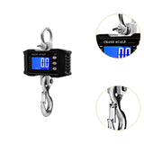 Maxbell Hanging Scale Hold/Unit/tare/Zero Luggage Scale Handheld Digital Crane Scale Black 1500KG