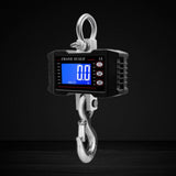 Maxbell Hanging Scale Hold/Unit/tare/Zero Luggage Scale Handheld Digital Crane Scale Black 2T
