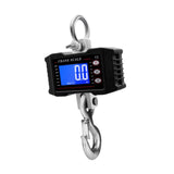 Maxbell Hanging Scale Hold/Unit/tare/Zero Luggage Scale Handheld Digital Crane Scale Black 2T