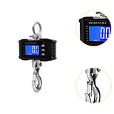 Maxbell Hanging Scale Hold/Unit/tare/Zero Luggage Scale Handheld Digital Crane Scale Black 2T