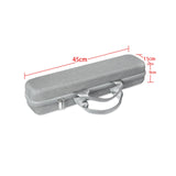 Maxbell Hair Straightener Storage Case Shockproof with Handles Hair Dryer Travel Bag