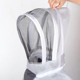 Maxbell Professional Bee Suit Gray Clothing Beginner Beekeepers Suit Beekeeping Suit XL  172 to 176cm