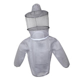 Maxbell Beekeeping Jacket Ventilated Protective Outdoor Lightweight Beekeeper Jacket Gray