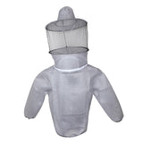 Maxbell Beekeeping Jacket Ventilated Protective Outdoor Lightweight Beekeeper Jacket Gray