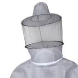 Maxbell Beekeeping Jacket Ventilated Protective Outdoor Lightweight Beekeeper Jacket Gray