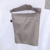 Maxbell Ventilated Beekeeper Suit White Long Sleeve Bee Keeper Professional Bee Suit L 165 to 172cm