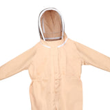 Maxbell Beekeeping Suit with Gloves Work Jumpsuit with Hood Clothing Beekeeper Suit