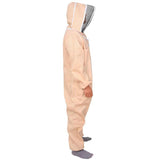 Maxbell Beekeeping Suit with Gloves Work Jumpsuit with Hood Clothing Beekeeper Suit