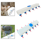 Maxbell Lamb Feed Bottle for Farm Reusable Lamb Feeding Supplies for Puppy Piglet 6 Nipple