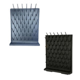 Maxbell Lab Drying Rack Fast Drainage Glassware Drying Rack for Lab Glassware Gray