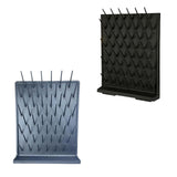 Maxbell Lab Drying Rack Fast Drainage Glassware Drying Rack for Lab Glassware Gray