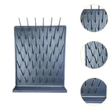 Maxbell Lab Drying Rack Fast Drainage Glassware Drying Rack for Lab Glassware Gray