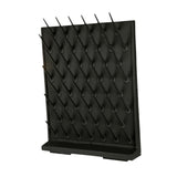 Maxbell Lab Drying Rack Fast Drainage Glassware Drying Rack for Lab Glassware Black