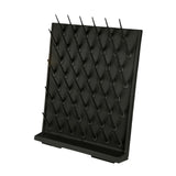 Maxbell Lab Drying Rack Fast Drainage Glassware Drying Rack for Lab Glassware Black