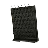 Maxbell Lab Drying Rack Fast Drainage Glassware Drying Rack for Lab Glassware Black