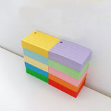 Maxbell 1000Pcs Index Cards with 10 Binder Rings Note Cards for Office Business Home