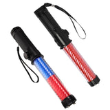 Maxbell Traffic Control Wand Practical Traffic Control Light for School Red Blue