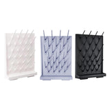 Maxbell Lab Drying Rack with 27 Detachable Pegs Multipurpose Test Tube Draining Rack White