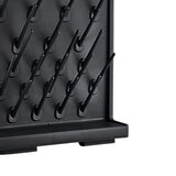 Maxbell Lab Drying Rack with 27 Detachable Pegs Multipurpose Test Tube Draining Rack Black