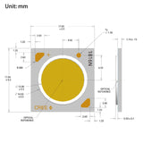 Maxbell CXA1816 Downlight LED Bead for Replacing The Light Source Home Reading Light Style A