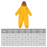 Maxbell Beekeeping Suit Backyard Women Beginner Protection Clothes Clothing Bee Suit XL