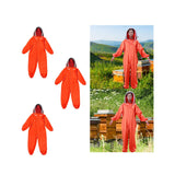 Maxbell Fully Body Sturdy Beekeeper Suite Bee Keeper Men Women Bee Suit L