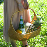 Maxbell Fruit Basket Souvenir Gift Cupboard Farmhouse Decor Countertop Picnic Basket
