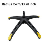 Maxbell Office Chair Base Gaming Chair Directly Replace for Gaming Chair Office Home Yellow Caps