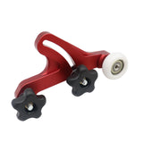 Maxbell 2x Aluminum Alloy Board Table Metal Table Saws Bearing Wheel Pressing Feeder