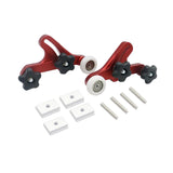 Maxbell 2x Aluminum Alloy Board Table Metal Table Saws Bearing Wheel Pressing Feeder