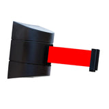 Maxbell Wall Mount Retractable Belt Safe Retractable Barrier for Restaurants Parades 5M Rope